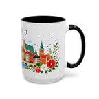 Poland Coffee Mug | Travel Souvenir Accent Mug | Place Gift Ceramic Cup 11oz 15oz