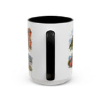 Bogota Coffee Mug | Colombia Travel Souvenir | Vintage Illustrated City Gift | 11 oz 15 oz Accent Mug
