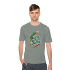 Australia Fan T-Shirt, Aussie Boomerang Design, Moisture Wicking Sport Tee
