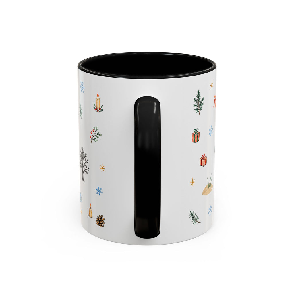 Indiana Dunes National Park Christmas Mug | Watercolor Travel Souvenir | Holiday Gift | Accent Ceramic Coffee Cup 11oz 15oz