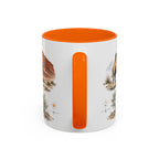 Gobi Desert Mug, Mongolia Travel Souvenir, Bucket List Gift, Accent Ceramic Coffee Mug 11oz 15oz