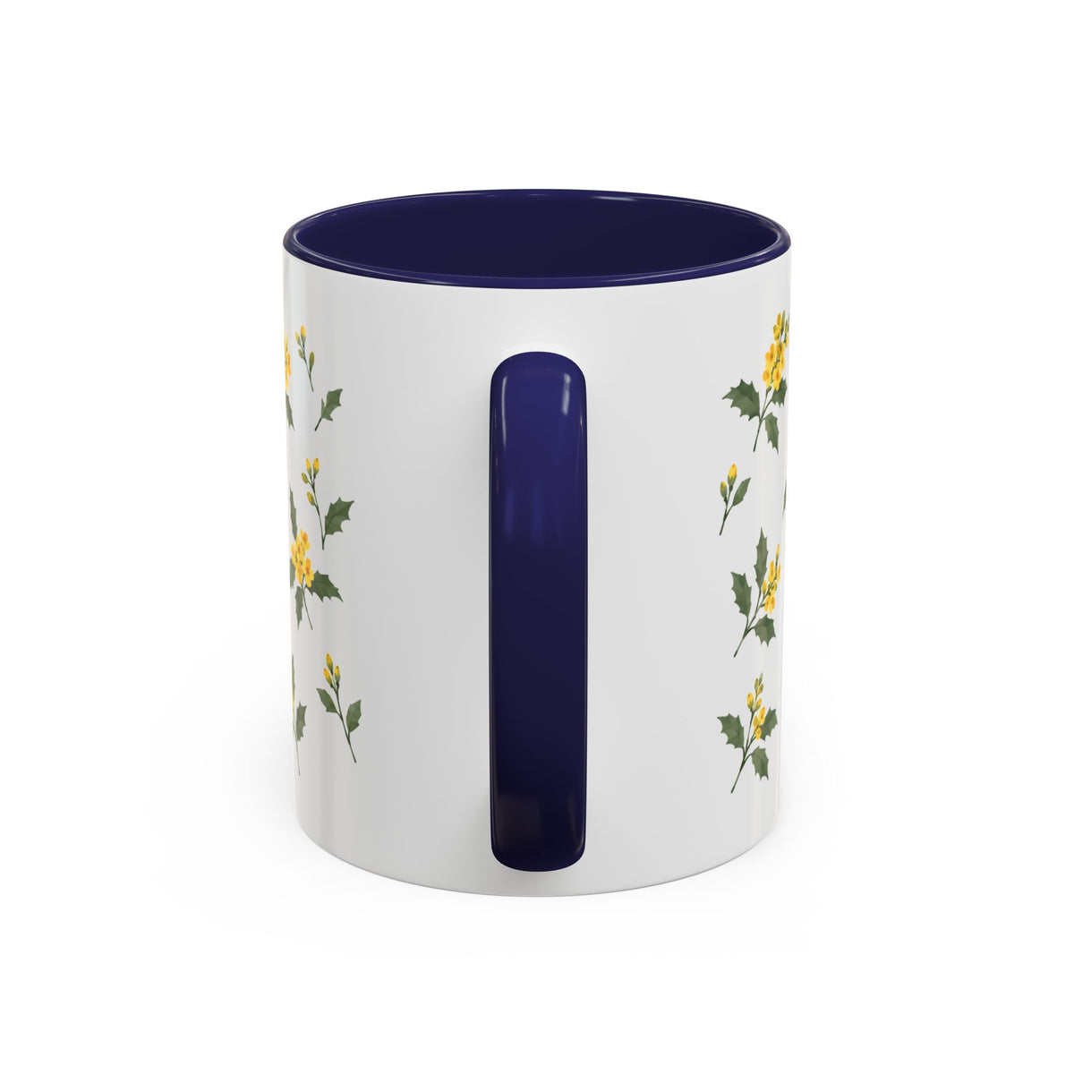 Oregon Oregon Grape Mug, State Flower Floral Coffee Cup, 11oz Botanical Gift