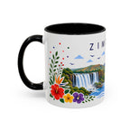 Zimbabwe Coffee Mug | Travel Souvenir Accent Mug | Place Gift Ceramic Cup 11oz 15oz