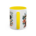 Chengdu Coffee Mug | China Travel Souvenir | Vintage Illustrated City Gift | 11 oz 15 oz Accent Mug