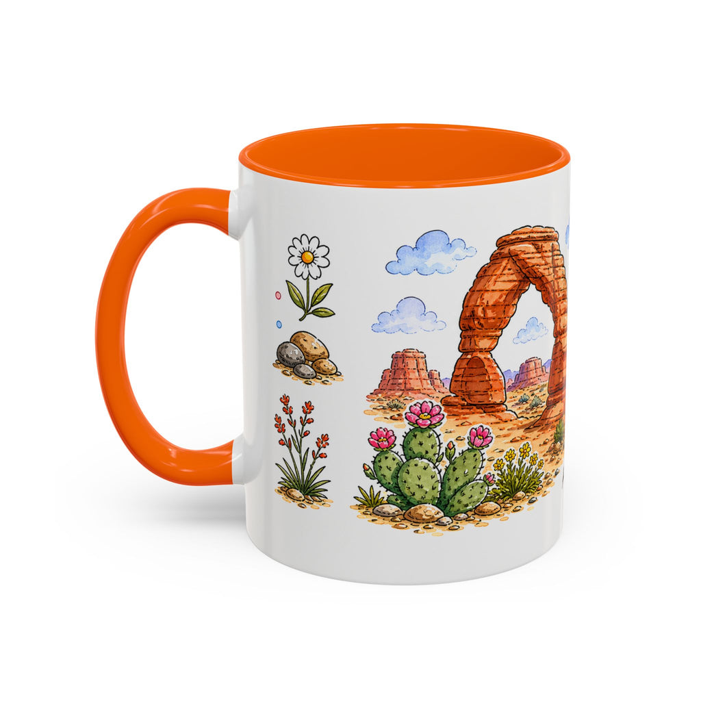Arches National Park Mug | US Travel Souvenir Accent Coffee Mug | 11oz 15oz Ceramic Cup