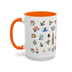 Porto Christmas Mug | Watercolor City Souvenir, Travel Gift (11oz/15oz)