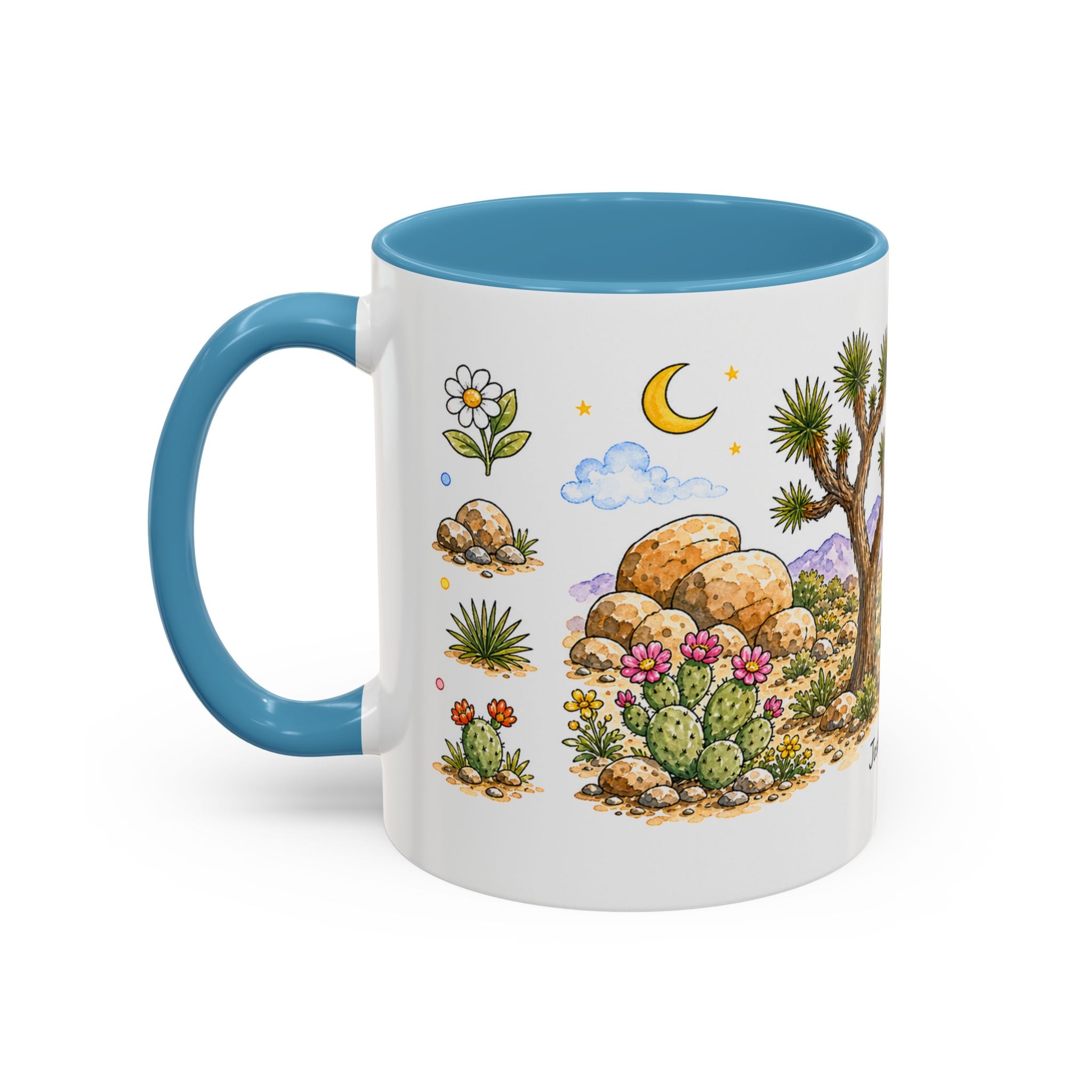 Joshua Tree National Park Mug | US Travel Souvenir Accent Coffee Mug | 11oz 15oz Ceramic Cup