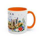 Uzbekistan Coffee Mug | Travel Souvenir Accent Mug | Place Gift Ceramic Cup 11oz 15oz