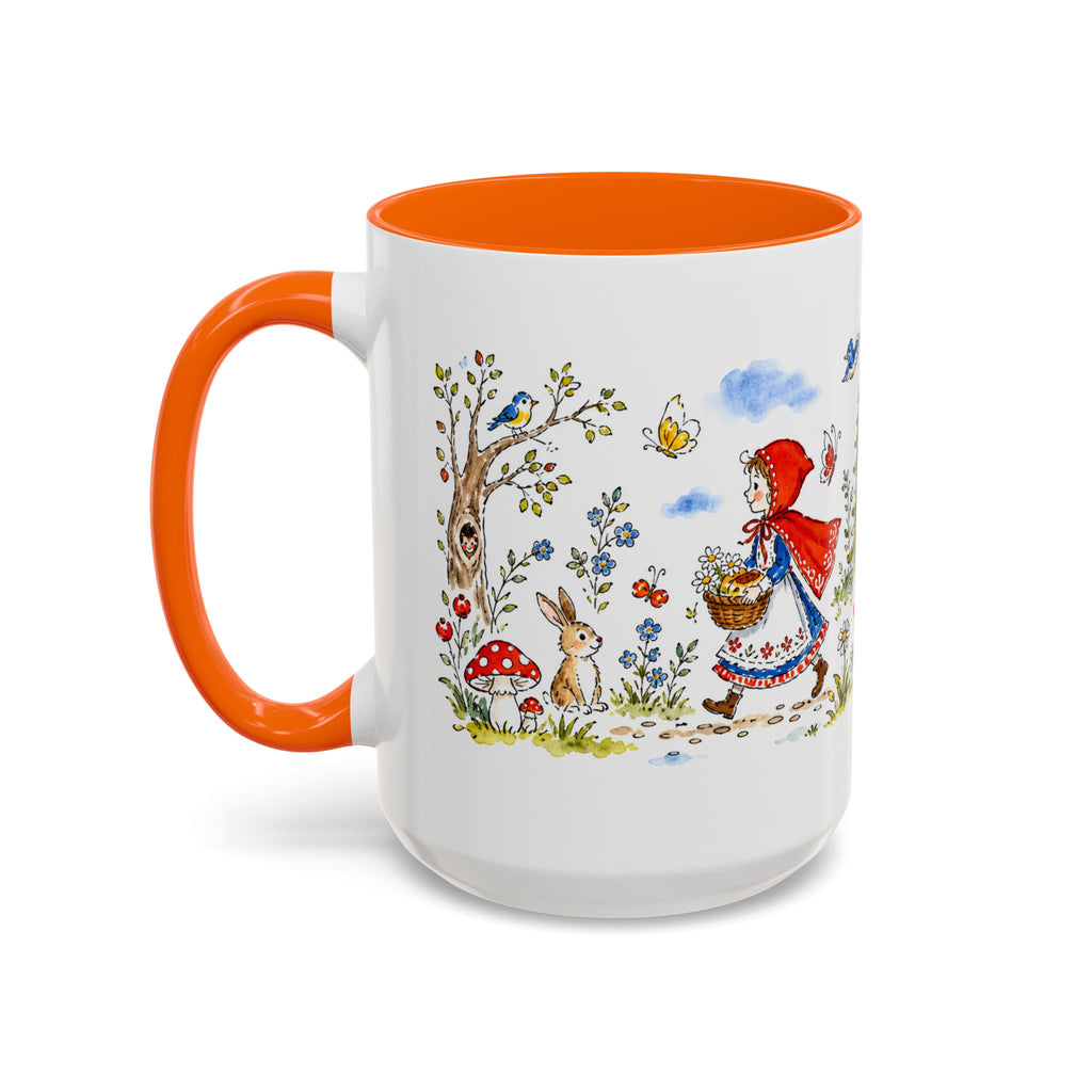 Little Red Riding Hood Mug | Storybook Fairy Tale Accent Coffee Mug | EveryLegend