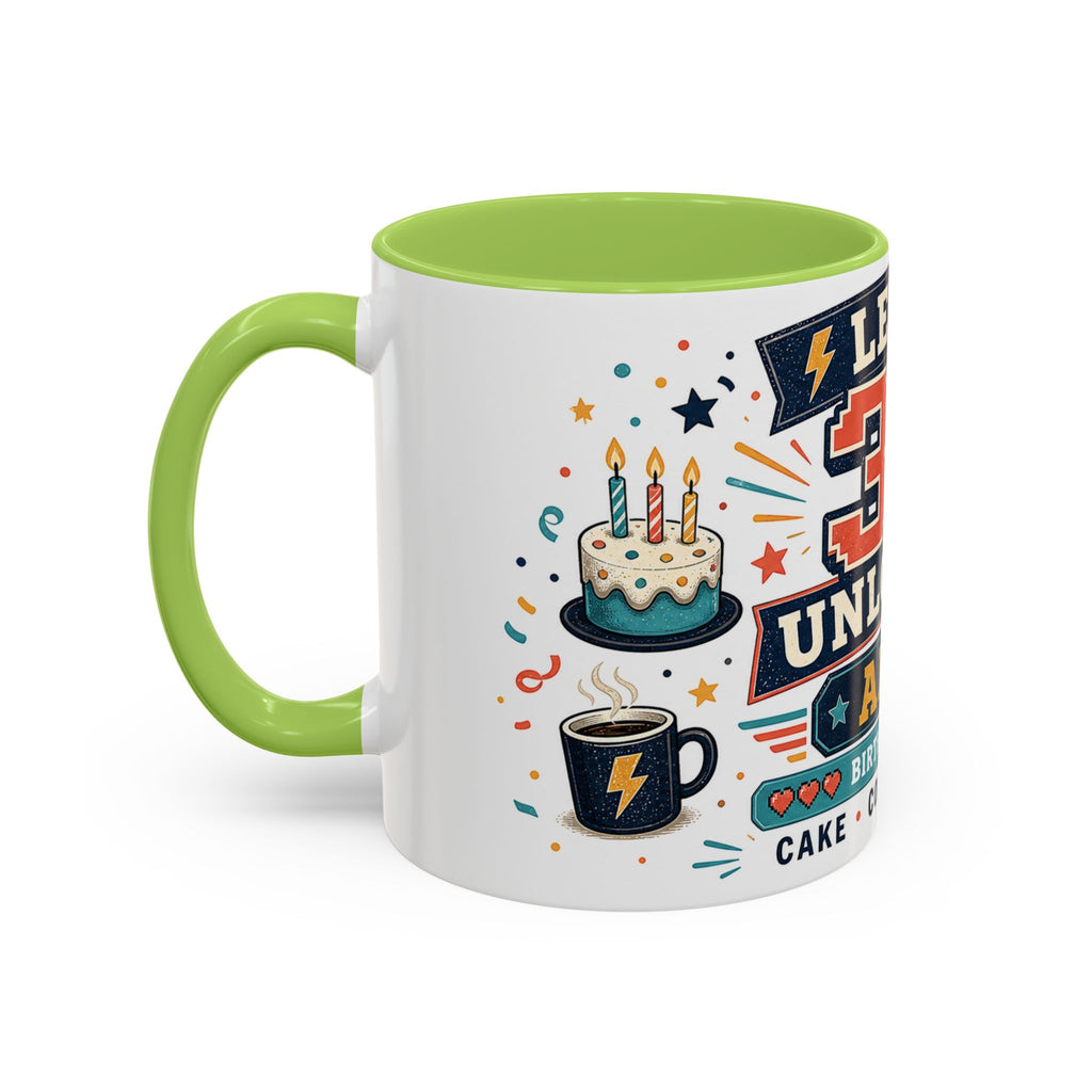 Custom Gamer Birthday Mug | Level Unlocked Name Age Coffee Cup