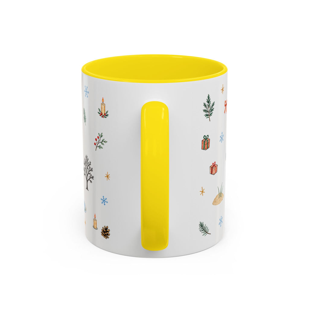 Indiana Dunes National Park Christmas Mug | Watercolor Travel Souvenir | Holiday Gift | Accent Ceramic Coffee Cup 11oz 15oz