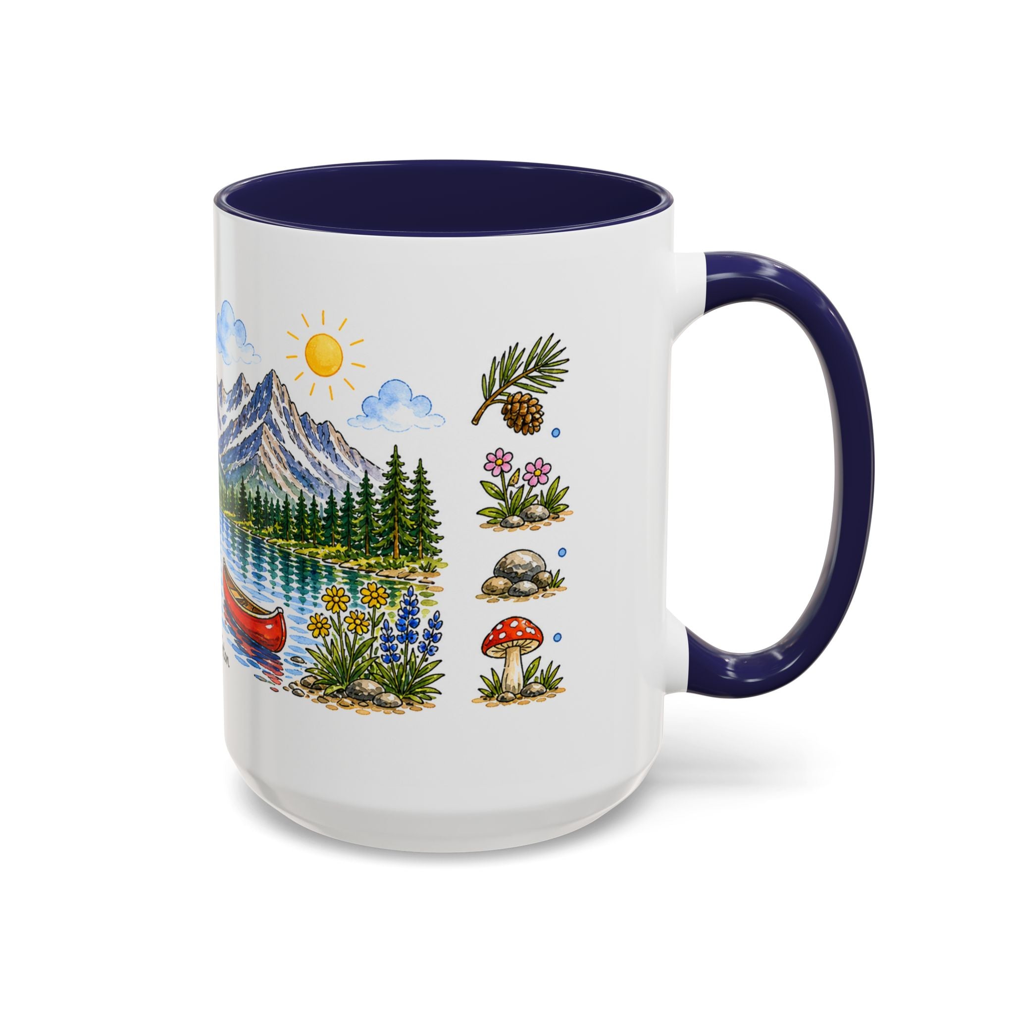 Grand Teton National Park Mug | US Travel Souvenir Accent Coffee Mug | 11oz 15oz Ceramic Cup