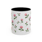 Vermont Red Clover Mug, State Flower Floral Coffee Cup, 11oz Botanical Gift