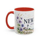 New Jersey Home State Mug | Moving Away Gift | Long Distance Friendship Coffee Cup | 11oz 15oz Accent Mug