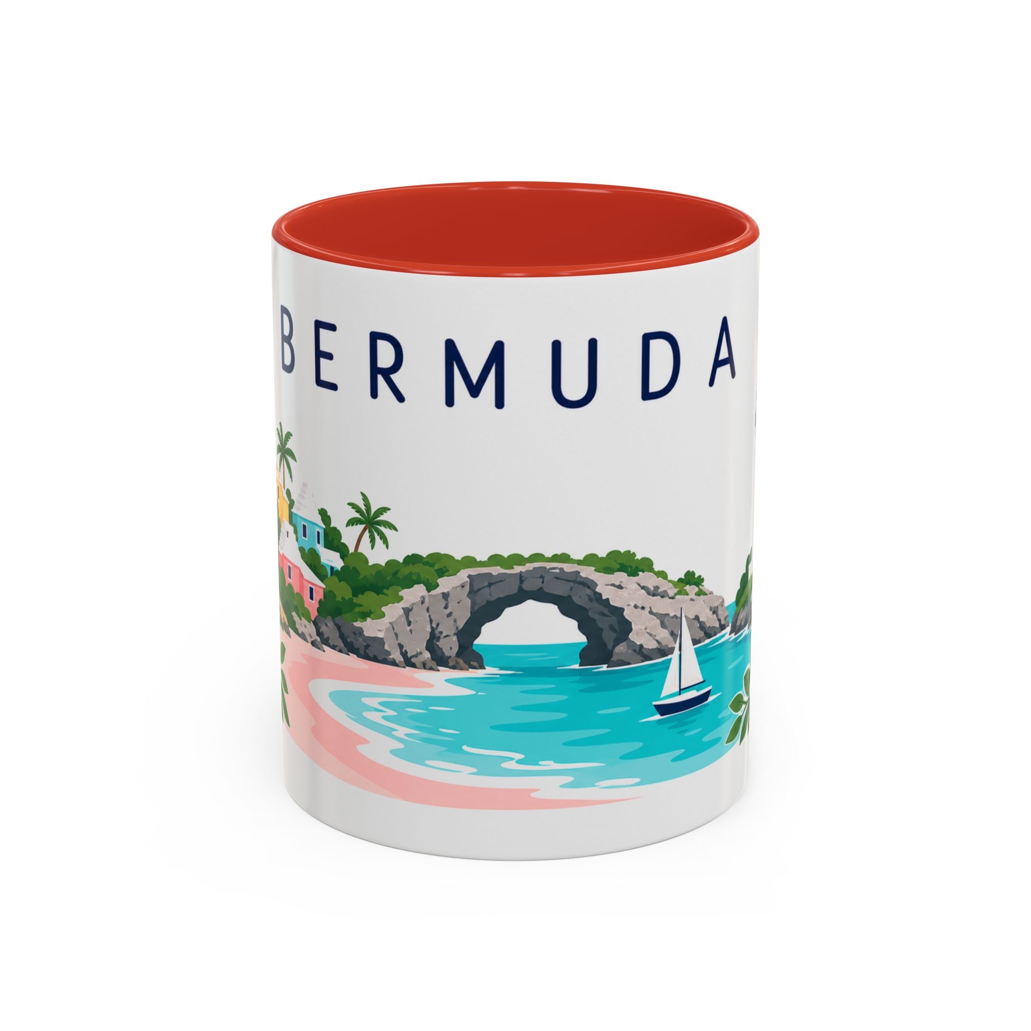 Bermuda Coffee Mug | Travel Souvenir Accent Mug | Country Gift Ceramic Cup 11oz 15oz