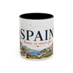 Spain Home Country Mug | Moving Away Gift | Long Distance Friendship | 11 oz 15 oz Accent Mug
