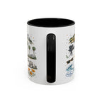 Los Angeles Coffee Mug | California Souvenir City Gift | Accent Color Ceramic 11oz 15oz
