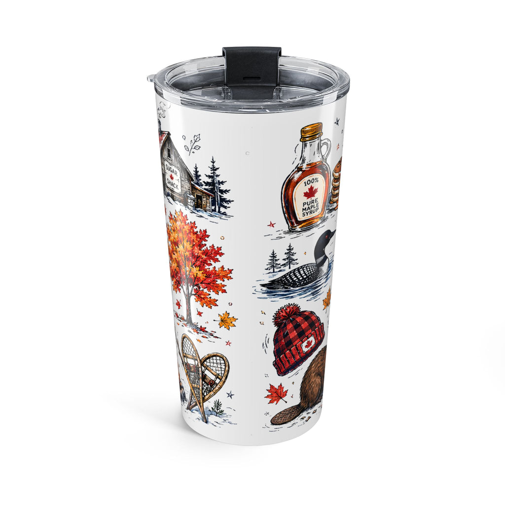 Maple Leaf Forever 20oz Tumbler | Canadian Pride Gift | Insulated Stainless Steel Travel Cup