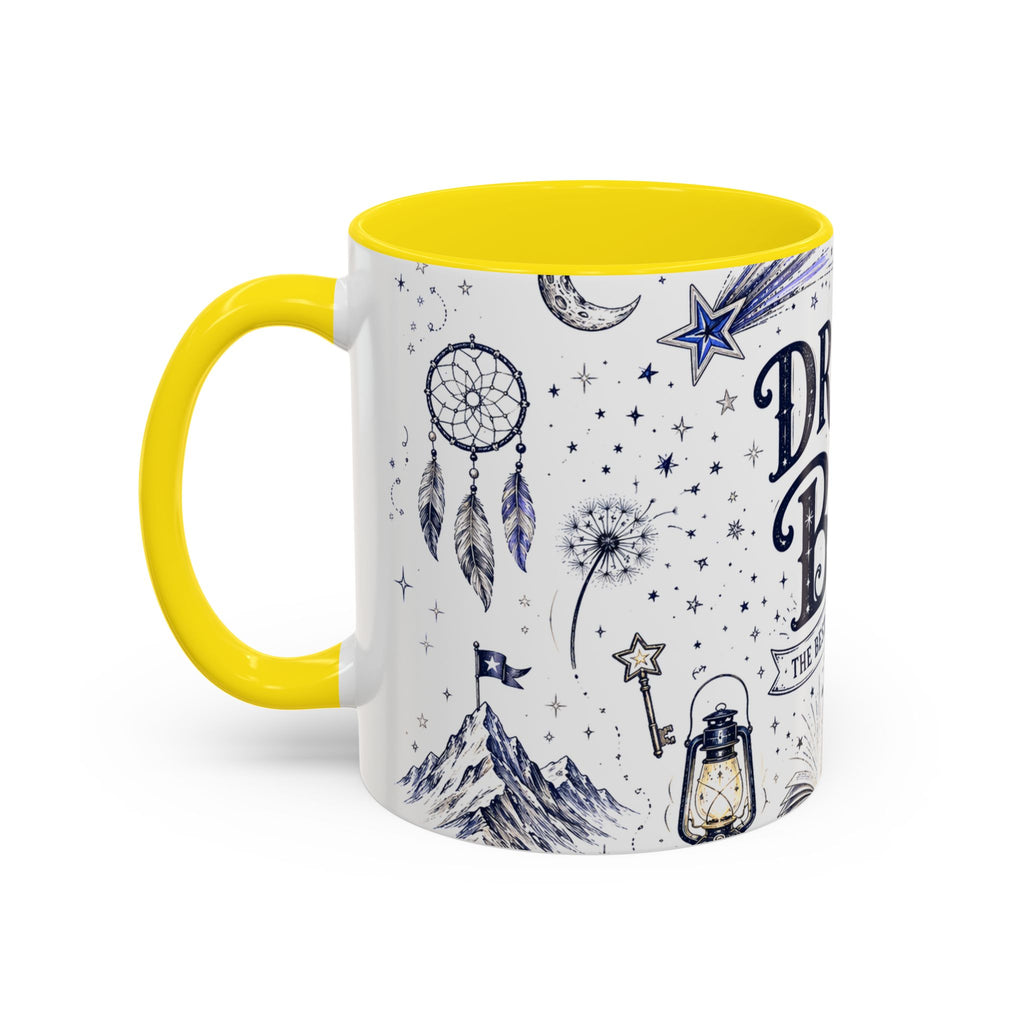 Dream Big Coffee Mug | Class of 2026 Graduation Gift | Accent Color Ceramic 11oz 15oz