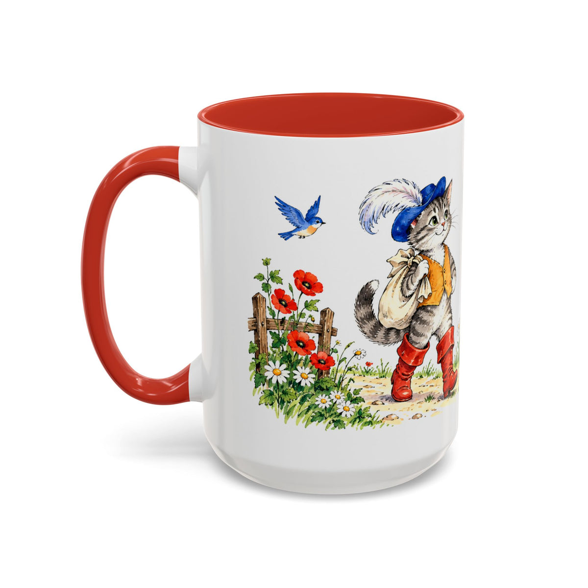 Puss in Boots Mug | Storybook Fairy Tale Accent Coffee Mug | EveryLegend