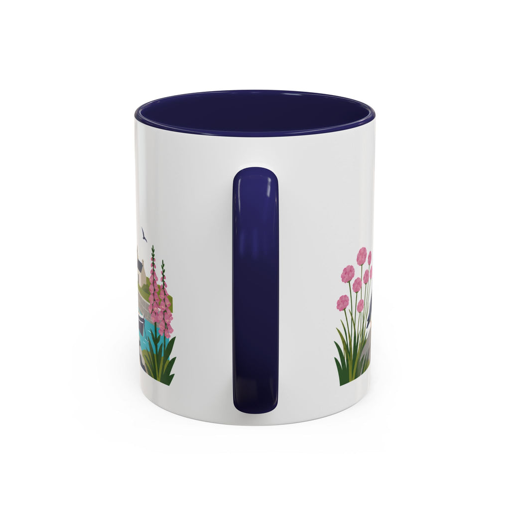 Guernsey Coffee Mug | Travel Souvenir Accent Mug | Country Gift Ceramic Cup 11oz 15oz