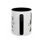 Norwegian Fjords Coffee Mug | Travel Destination Souvenir Gift | Accent Color Ceramic 11oz 15oz