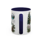 Banff Lake Louise Coffee Mug | Travel Destination Souvenir Gift | Accent Color Ceramic 11oz 15oz