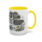 Columbia River Gorge Mug, Pacific Northwest Travel Souvenir, Bucket List Gift, Accent Ceramic Coffee Mug 11oz 15oz