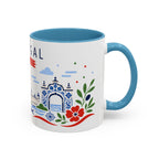 Portugal Coffee Mug | Travel Souvenir Accent Mug | Country Gift Ceramic Cup 11oz 15oz