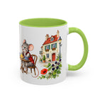 Town Mouse Country Mouse Mug | Storybook Tea Time Ceramic Mug (11oz/15oz)