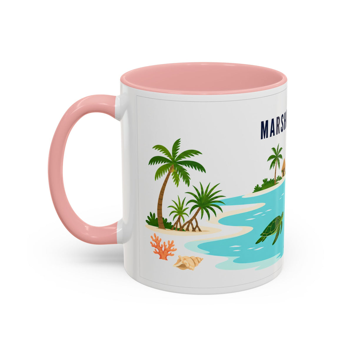 Marshall Islands Coffee Mug | Travel Souvenir Accent Mug | Country Gift Ceramic Cup 11oz 15oz