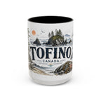 Tofino Mug, Canada Travel Souvenir, Bucket List Gift, Accent Ceramic Coffee Mug 11oz 15oz