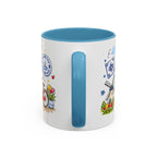 Amsterdam Travel Mug | European City Souvenir Accent Coffee Mug | 11oz 15oz Ceramic Cup