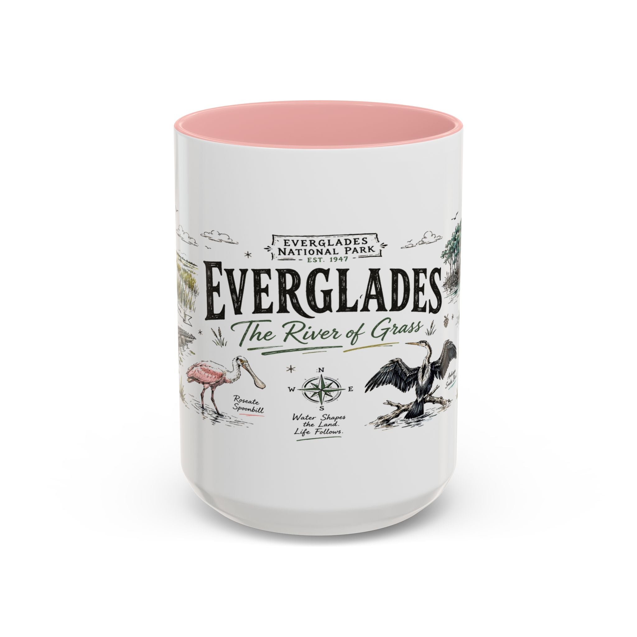 Everglades National Park Mug | Florida Wetlands Wildlife River of Grass Coffee Cup