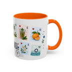 Casablanca Coffee Mug | Postage Stamp Collage Mug | Travel Souvenir Accent Cup 11oz 15oz