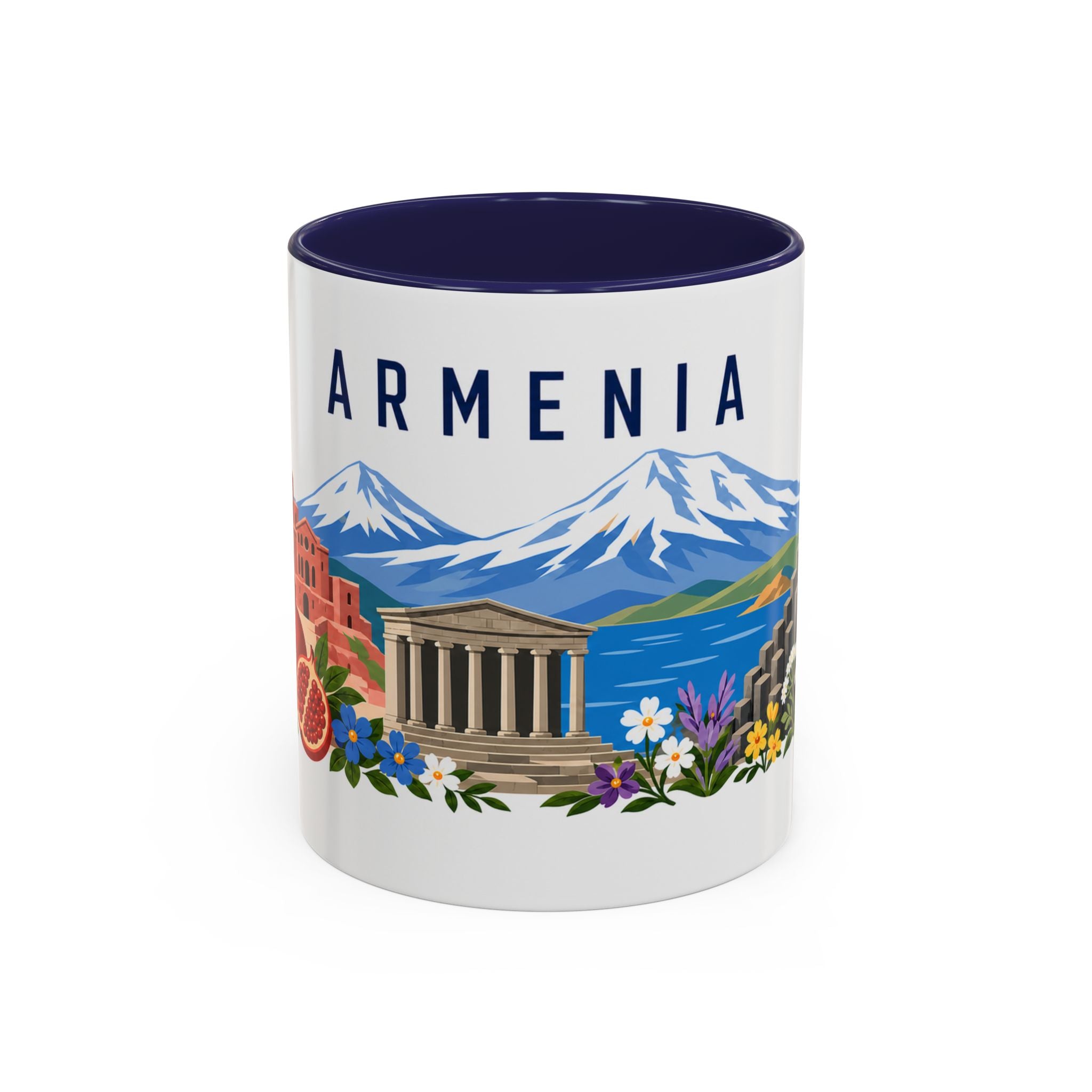 Armenia Coffee Mug | Travel Souvenir Accent Mug | Country Gift Ceramic Cup 11oz 15oz