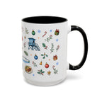 San Diego Christmas Mug | Watercolor City Souvenir, Holiday Travel Gift (11oz/15oz)