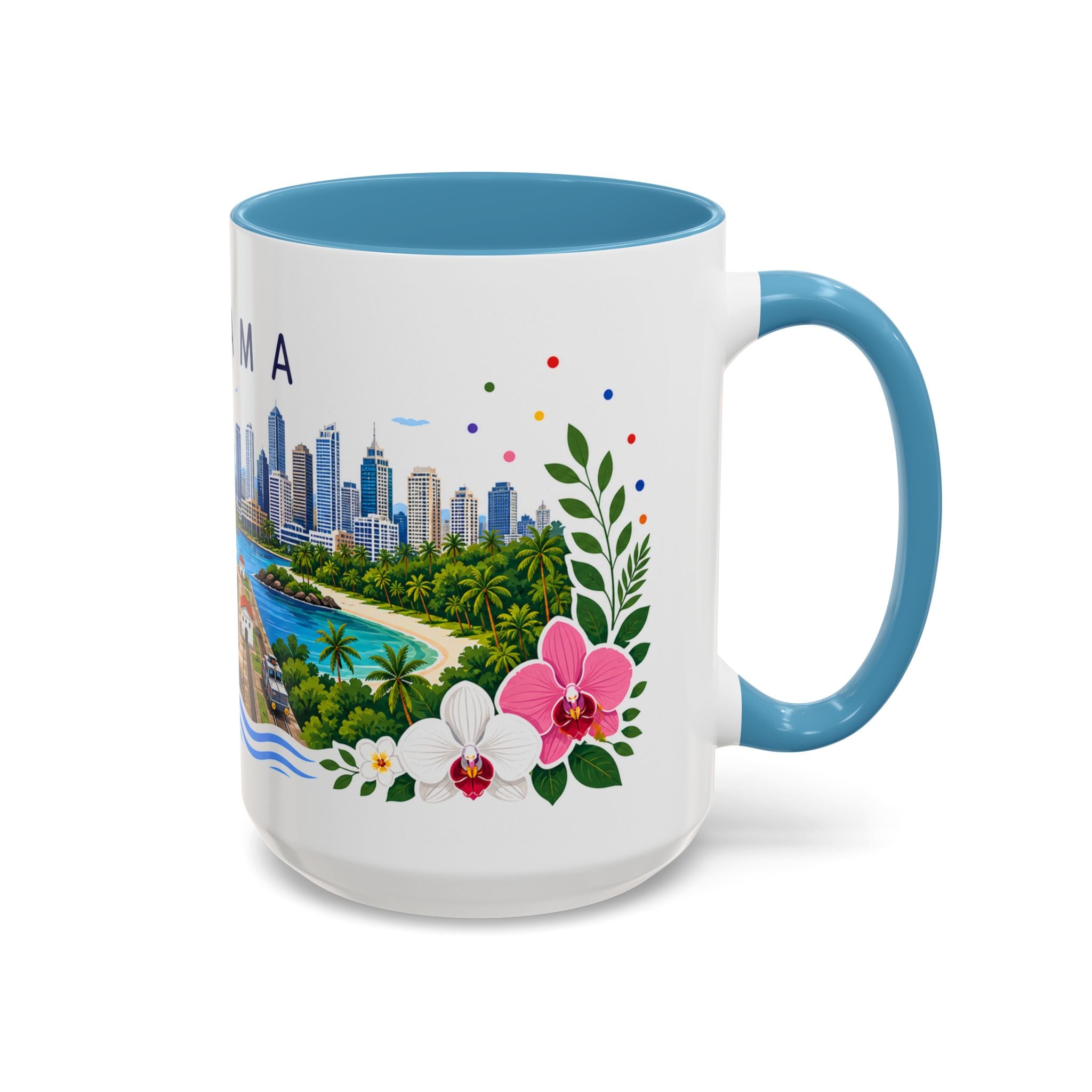 Panama Coffee Mug | Travel Souvenir Accent Mug | Place Gift Ceramic Cup 11oz 15oz