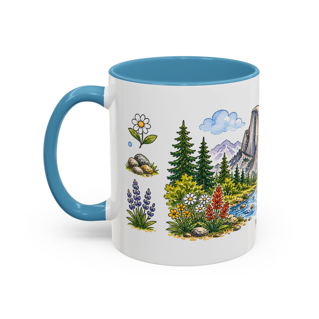 Yosemite National Park Mug | US Travel Souvenir Accent Coffee Mug | 11oz 15oz Ceramic Cup