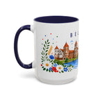 Belarus Coffee Mug | Travel Souvenir Accent Mug | Place Gift Ceramic Cup 11oz 15oz
