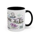 Singapore Coffee Mug | Asia Souvenir Travel Gift | Accent Color Ceramic 11oz 15oz