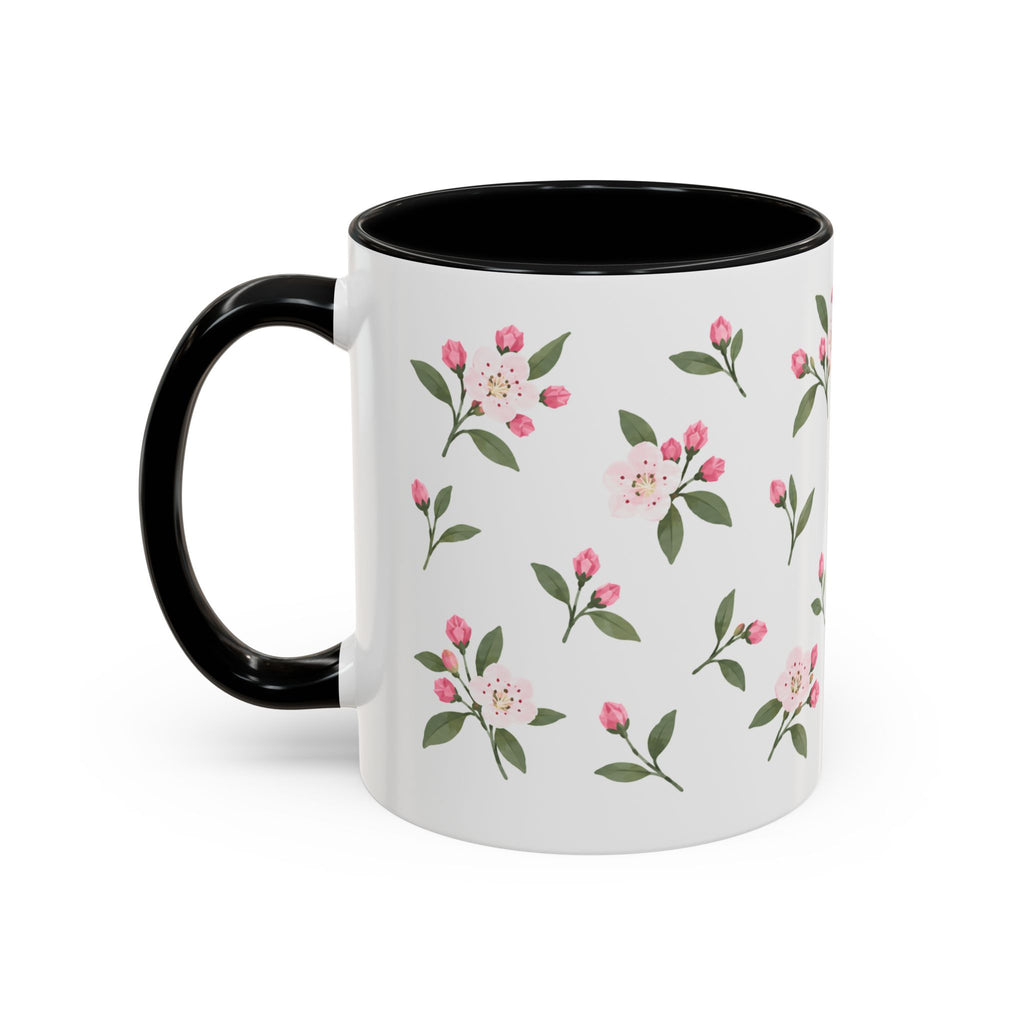 Pennsylvania Mountain Laurel Mug, State Flower Floral Coffee Cup, 11oz Botanical Gift