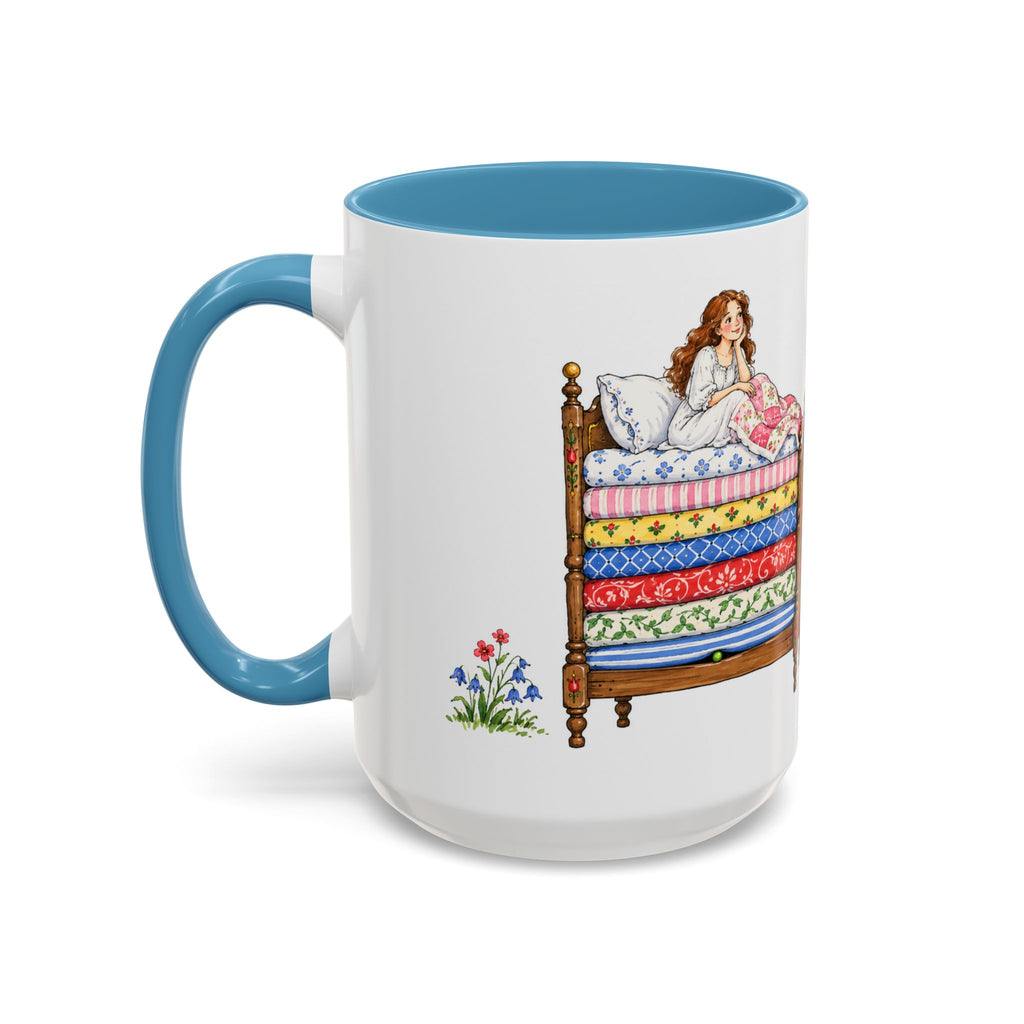 The Princess and the Pea Mug | Storybook Fairy Tale Accent Coffee Mug | EveryLegend