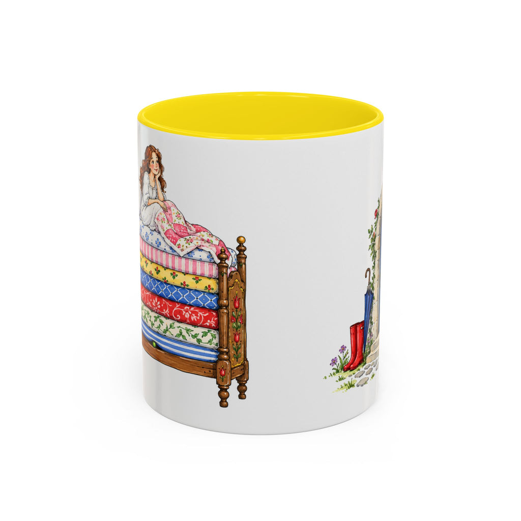 The Princess and the Pea Mug | Storybook Fairy Tale Accent Coffee Mug | EveryLegend