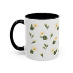 Arizona Saguaro cactus blossom Mug, State Flower Floral Coffee Cup, 11oz Botanical Gift