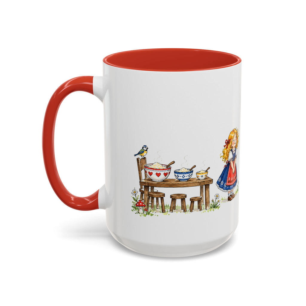 Goldilocks and the Three Bears Mug | Storybook Fairy Tale Accent Coffee Mug | EveryLegend