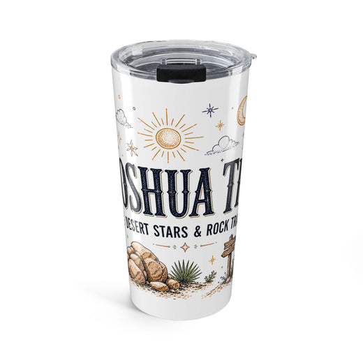 Joshua Tree National Park 20oz Tumbler | California Desert Gift | Insulated Stainless Steel Travel Cup