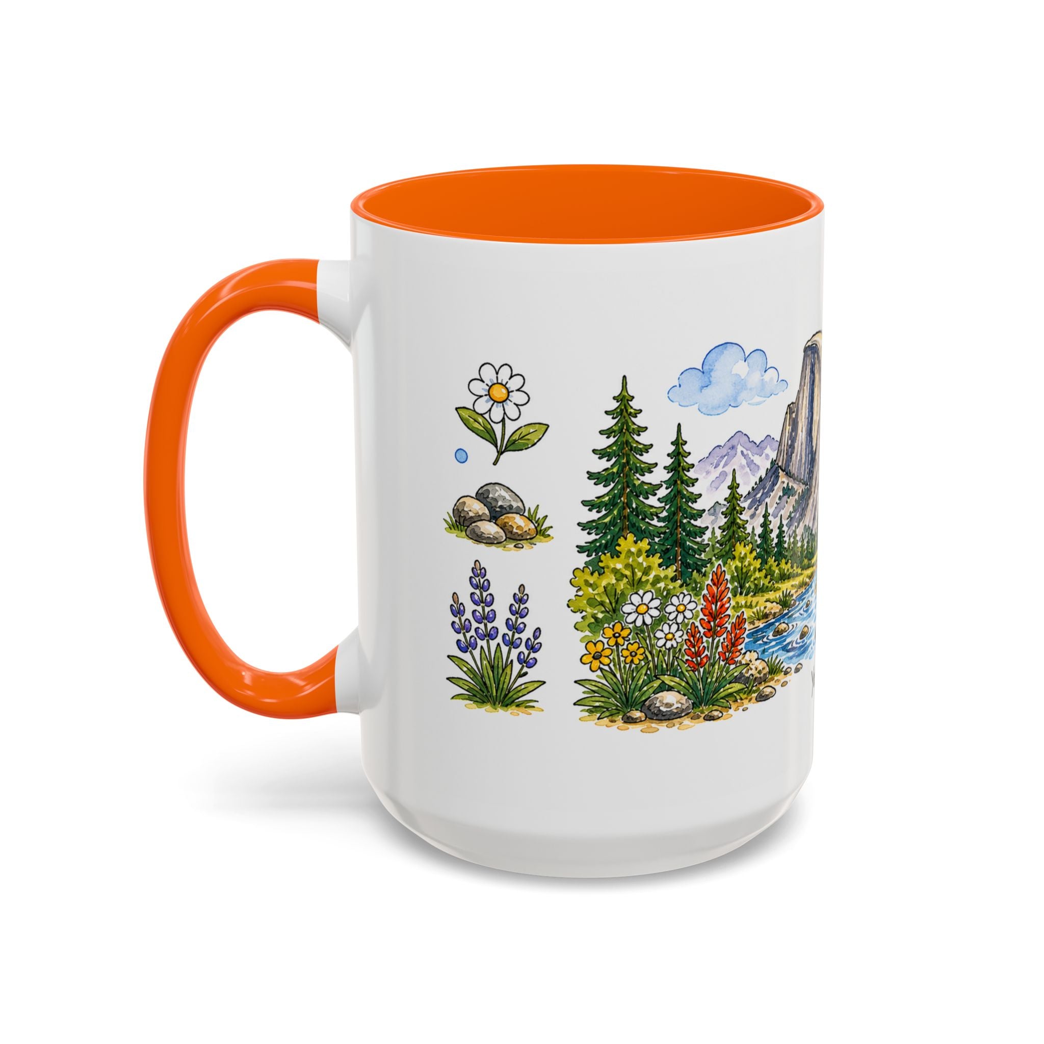 Yosemite National Park Mug | US Travel Souvenir Accent Coffee Mug | 11oz 15oz Ceramic Cup