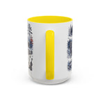 Great Smoky Mountains Coffee Mug | National Park Hiking Gift | Accent Color Ceramic 11oz 15oz