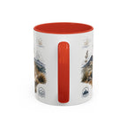 Tongariro Crossing Mug, New Zealand Travel Souvenir, Bucket List Gift, Accent Ceramic Coffee Mug 11oz 15oz